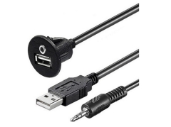 USB/AUX-Einbaubuchse