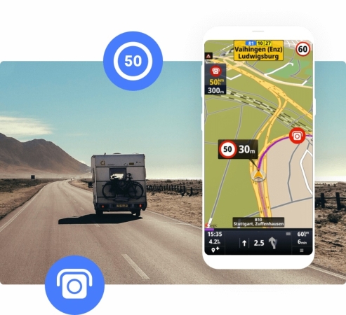 Kenwood KNA-SQR1 Sygic Campervan Navigations-App