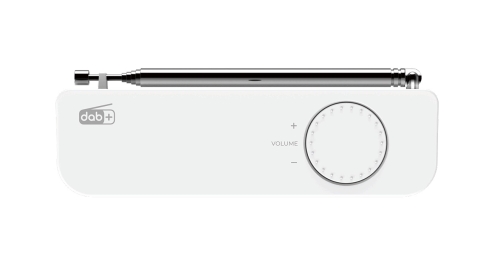 KENWOOD CR-M33DAB-W Digitalradio FM, DAB+, Weiss