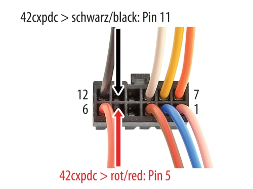 LFB BMW/Mini diverse Fahrzeuge 40Pin Quadlock/PDC