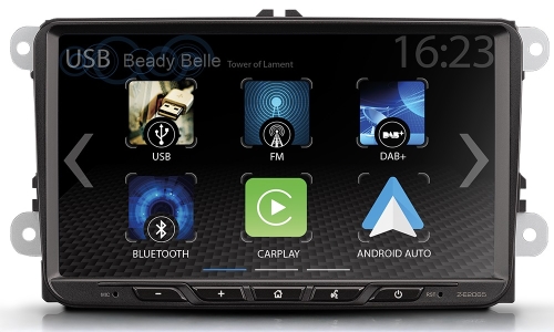 ZENEC Z-E2065 Wireless Apple CarPlay und Wireless Android Auto für Volkswagen