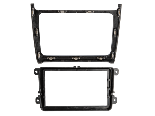 2-DIN Radioblende VW Polo 04/2014-07/2017 Klavierlack