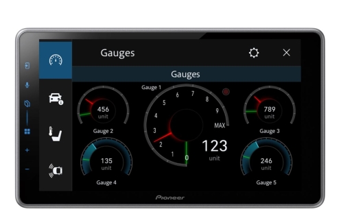 Pioneer SPH-EVO107DAB VAG-C 10 zoll Multimedia-Camper-Radio Volkswagen Einbaukit