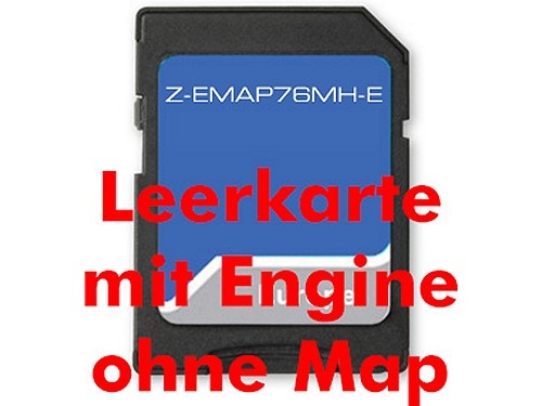 Ersatzkarte OHNE Map Z-xxx76 Prime EU-MotorHome