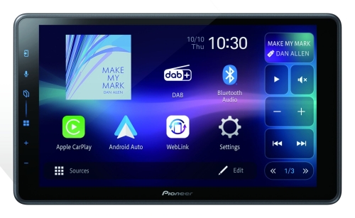 SPH-EVO98DAB-VAG mit 9-Zoll-Mediacenter