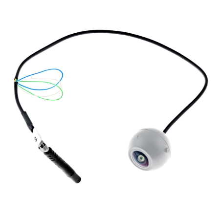 Multimount-Rückfahrkamera (CVBS), 155°, 8m Kabel, weiß