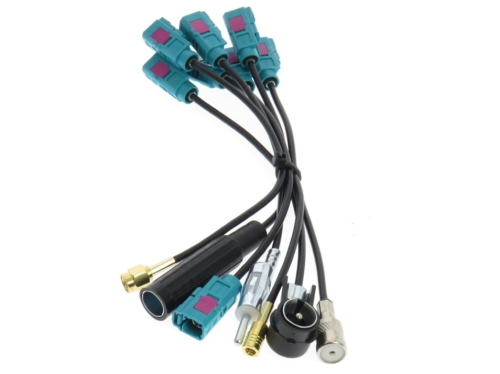 Antennenadapter - DIN / ISO / Fakra / SMA / SMB (Buchse / Stecker)