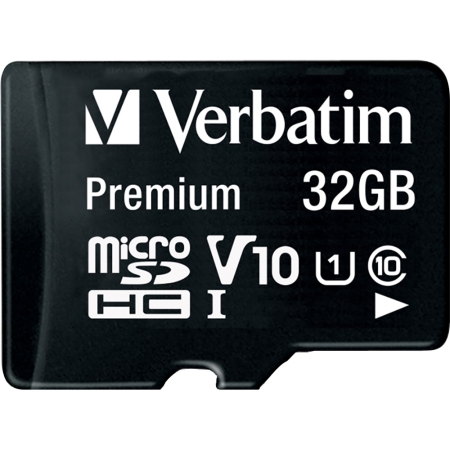 Verbatim microSDHC Speicherkarte, 32 GB