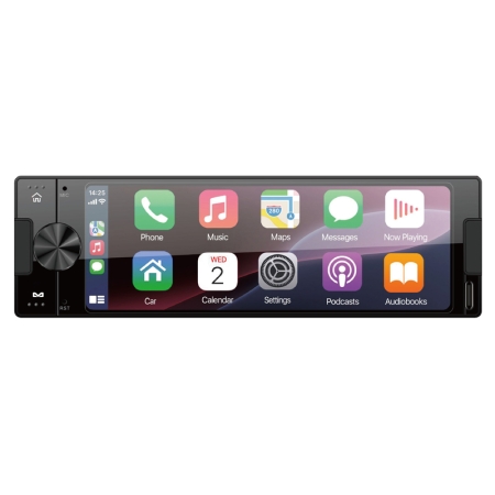Smartphone 1DIN Radio, 6.38 zoll Display,DAB+, Wireless Apple CarPlay - Android
