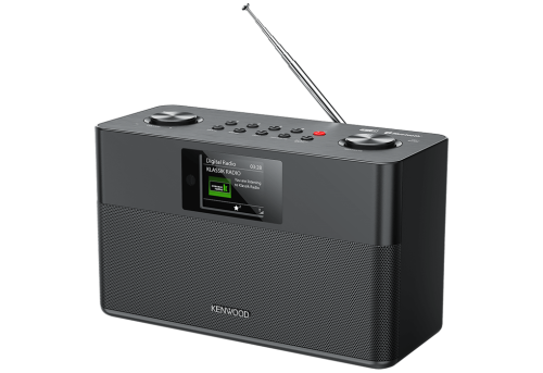 KENWOOD CR-ST85DAB-B DAB+ Kompaktradio Audio-Streaming&ASA-Warnfunktion