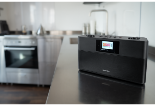 KENWOOD CR-ST85DAB-B DAB+ Kompaktradio Audio-Streaming&ASA-Warnfunktion