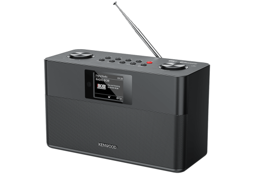 KENWOOD CR-ST85DAB-B DAB+ Kompaktradio Audio-Streaming&ASA-Warnfunktion