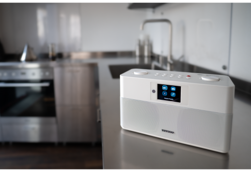 Kenwood CR-ST85DAB-W Kompaktradio mit Bluetooth und ASA-Warnfunktion