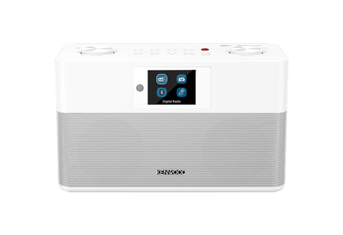 Kenwood CR-ST85DAB-W Kompaktradio mit Bluetooth und ASA-Warnfunktion