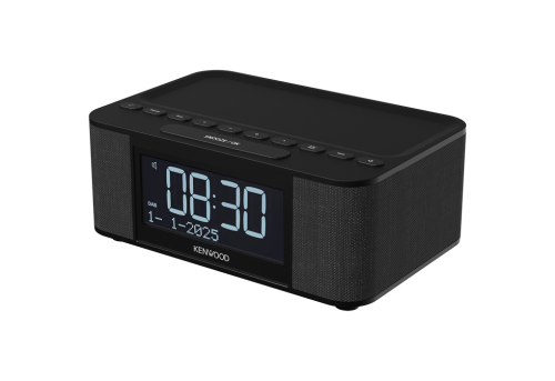 KENWOOD CR-ST55DAB-B Radiowecker mit Bluetooth®, DAB+ und ASA-Warnfunktion