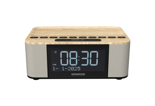 KENWOOD CR-ST55DAB-M Radiowecker mit Bluetooth®, DAB+ und ASA-Warnfunktion