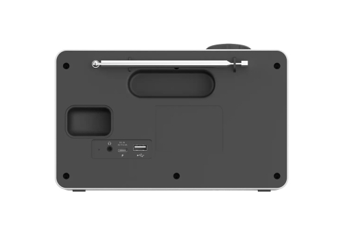 KENWOOD CR-M70DAB-W Senioren-Radio mit 10,8cm IPS-Farbdisplay & Easy Modus