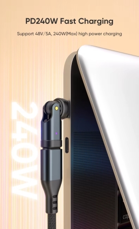 USB-C Adapter mit 240W Leistung