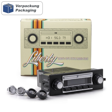 RETROSOUND Design Liberty DAB+ Komplett-Set mit Zubehör