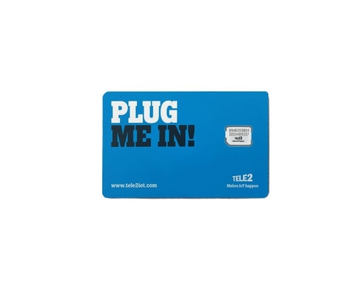 TELE2 Prepaid-Karte 12 Monate 50 MB für AMPIRE Dashcams