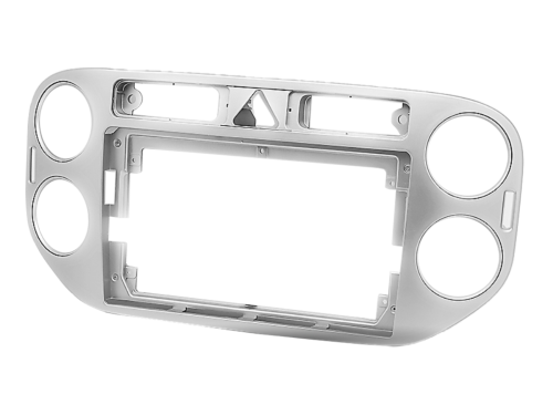 9 Radioblende VW Tiguan 06/2011-04/2016 silber