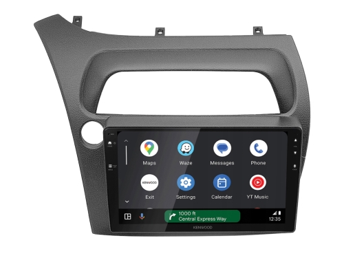 9 Radioblende Honda Civic 09/2005-12/2011 schwarz LHD