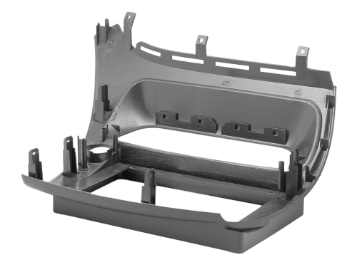 9 Radioblende Honda Civic 09/2005-12/2011 schwarz RHD