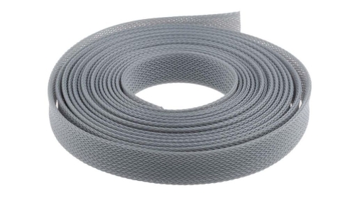 Geflechtschlauch 30mm grau (Arbeitsbereich 10-50mm)