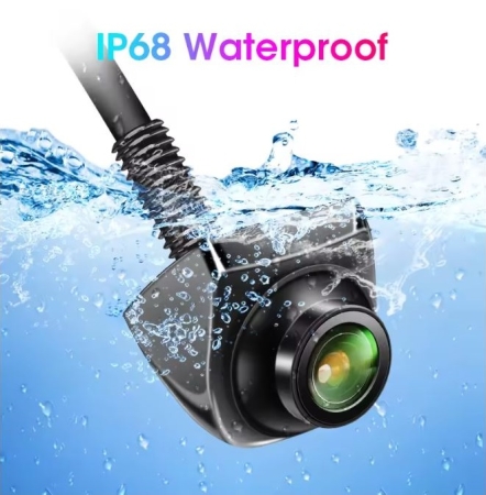 Universal 720P AHD Auto Front- Rückfahrkamera 360° Drehbar, IP68 Wasserdicht