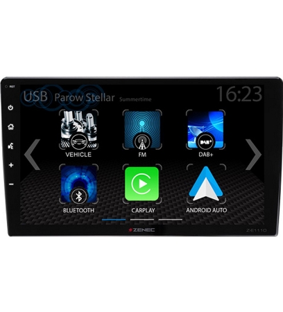 ZENEC Z-E1110 Multimediasystem 10,1 Zoll für PKW und Reisemobil