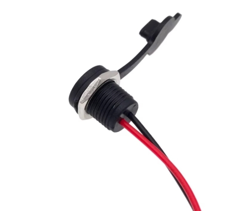 USB Typ C Stecker Typ-C Wasserdicht Schwarz 5V-3A