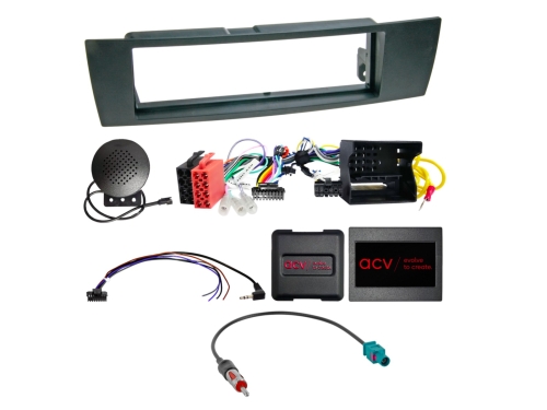 1-DIN KIT BMW 1er/3er/X1/Z4 40Pin Quadlock LFB/Antenne