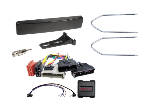 LFB 1-DIN Kit Ford Fahrzeuge schwarz 8Pin/8Pin/17Pin