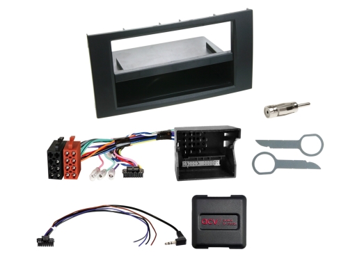 2-DIN Kit mit Fach Ford Fahrzeuge LFB/CAN-Bus/Antenne