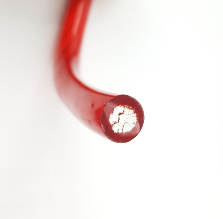 ACR HCA-35R Stromkabel 35 mm² (Transparent Rot)
