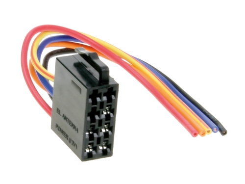 Radioadapter ISO Strom>lose Kabel 15cm