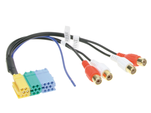 Vorverstärkeradapter  Mini ISO > Cinch