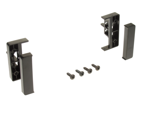 1-DIN Radioblende Audi A2/A3/A4/A6 schwarz