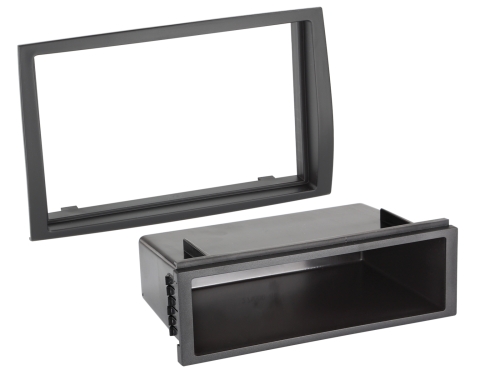 2-DIN Radioblende mit Fach Citroen/Fiat/Opel/Peugeot
