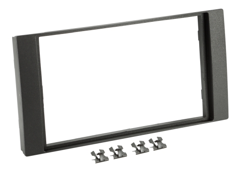 2-DIN Radioblende Ford diverse Fahrzeuge Schwarz
