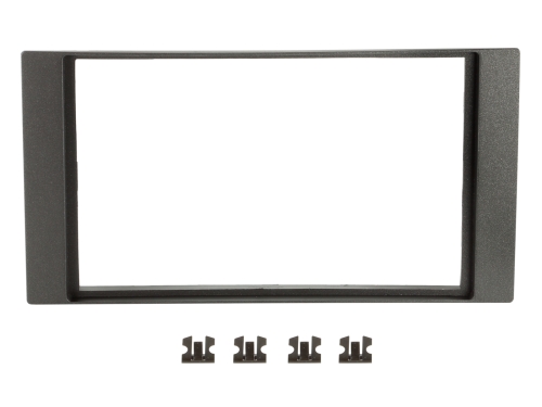 2-DIN Radioblende Ford diverse Fahrzeuge Schwarz