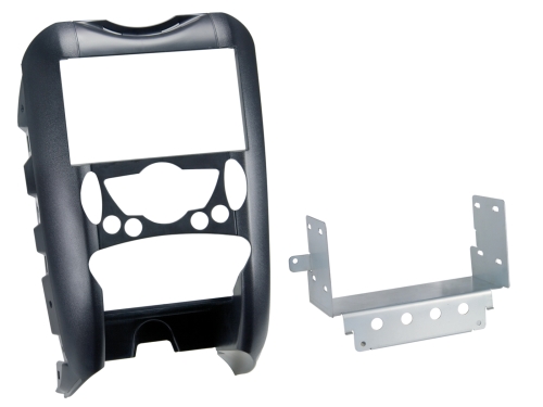 2-DIN Radioblende BMW Mini (R55/R56/R57) schwarz
