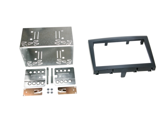 2-DIN Radioblende  Porsche 911/Boxster/Cayman schwarz