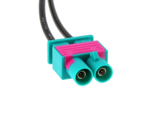 Antennenadapter DIN Doppel-FAKRA (m) > DIN (m)