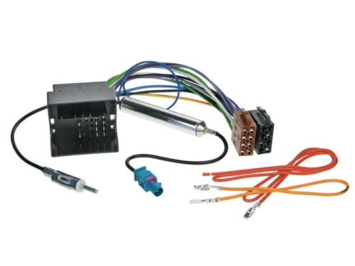 ISO Adapterkabel Audi/Seat/Skoda/VW Quadlock/Fakra>DIN