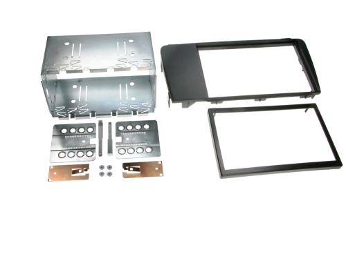 2-DIN Radioblende Volvo S60/V60/S70/V70/XC70 schwarz