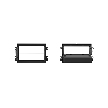 2-DIN Radioblende mit Fach Ford/Lincoln/Mercury schwarz