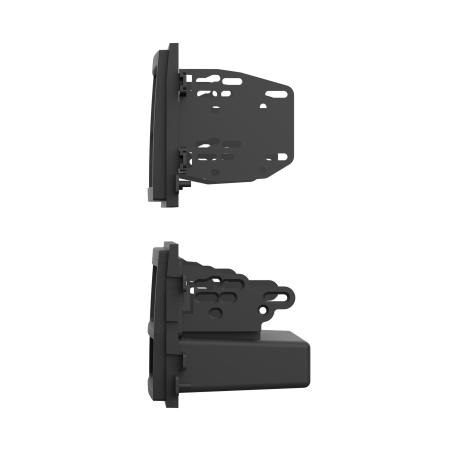 2-DIN Radioblende mit Fach Ford/Lincoln/Mercury schwarz