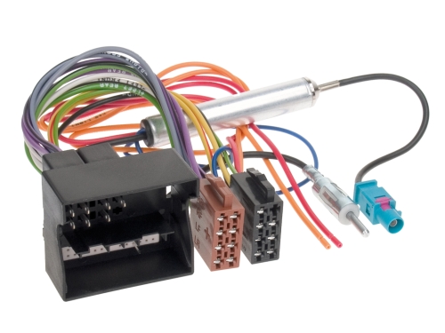 ISO Adapterkabel Opel Quadlock>ISO/Antenne DIN(m)