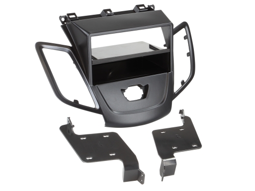 2-DIN Radioblende mit Fach Ford Fiesta ohne Display schwarz